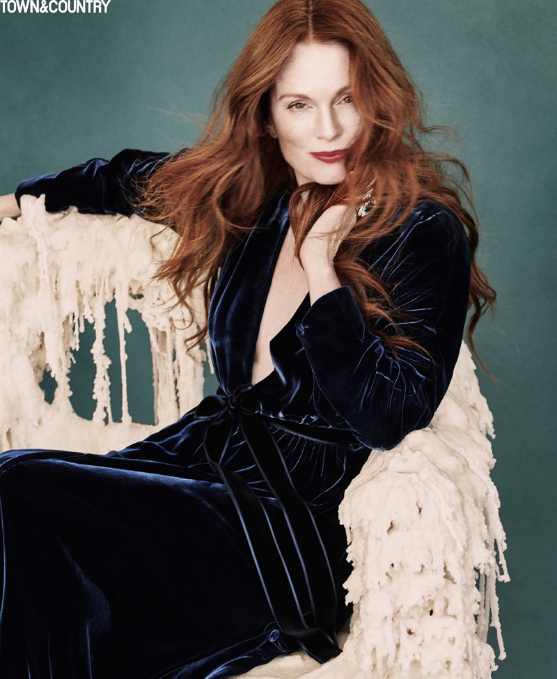 Julianne talks about acting in the new issue