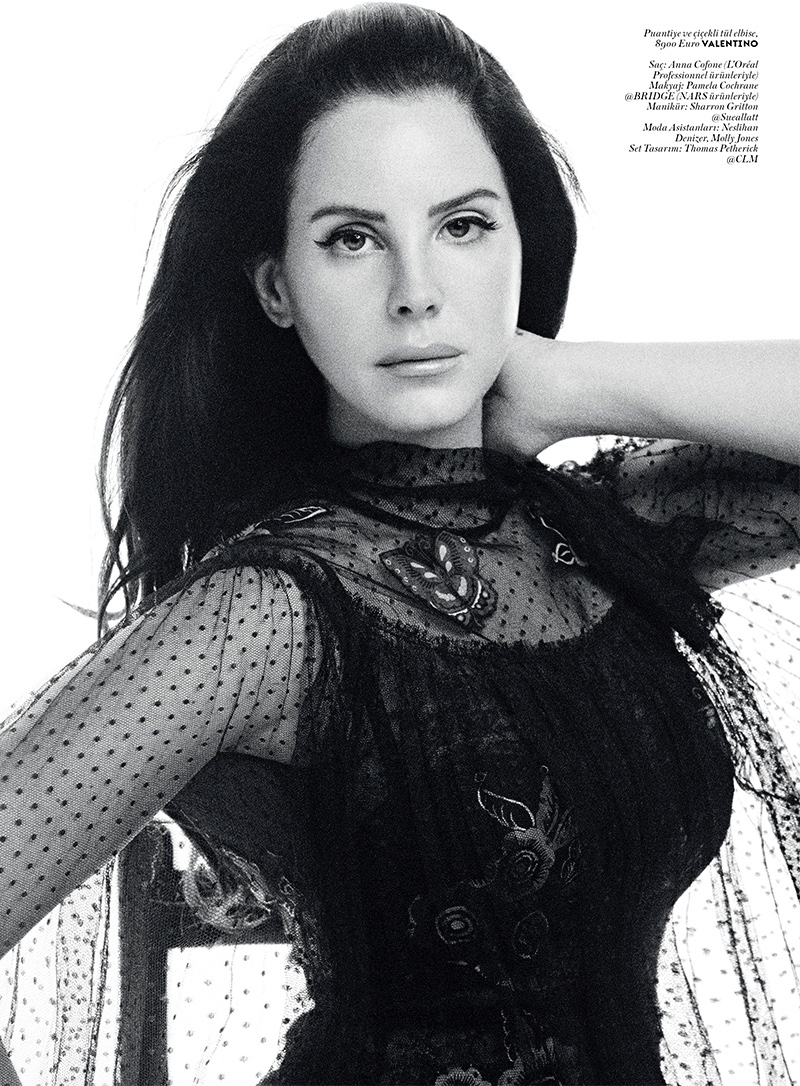 Lana Del Rey Goes Bombshell for Vogue Turkey Feature | Fashion Gone Rogue