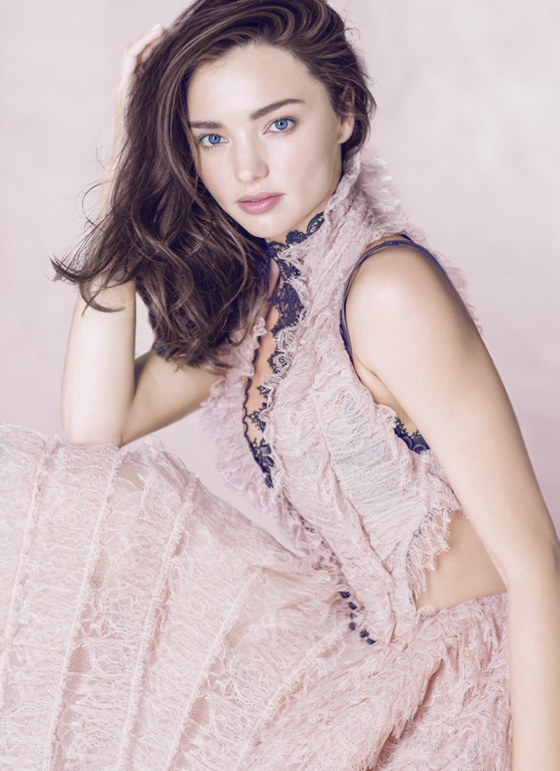 Miranda Kerr Models Pretty Florals & Pastels in Vogue Thailand