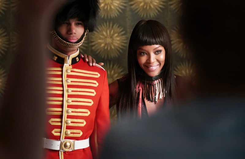 Naomi Campbell for Burberry Festive film