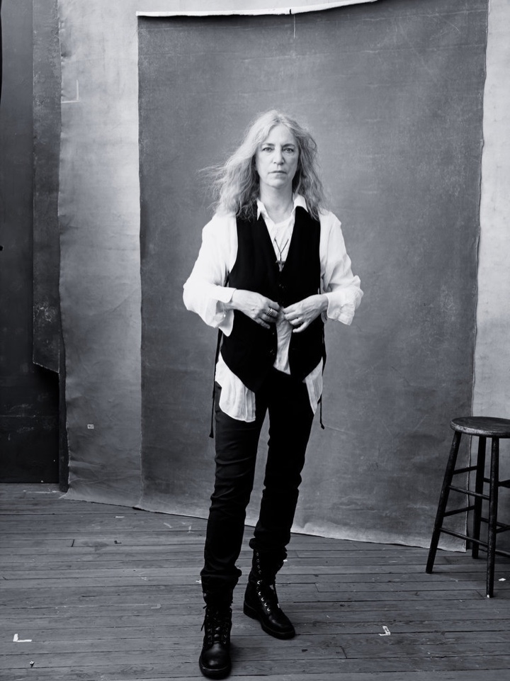 Patti Smith for the 2016 Pirelli calendar