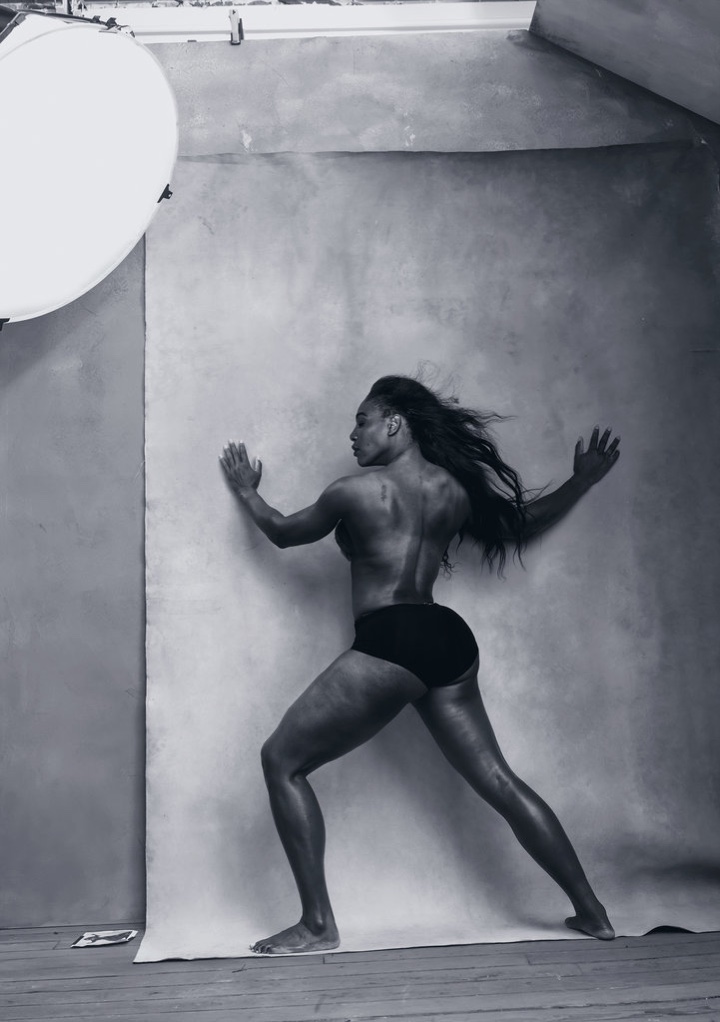 Serena Williams for the 2016 Pirelli calendar