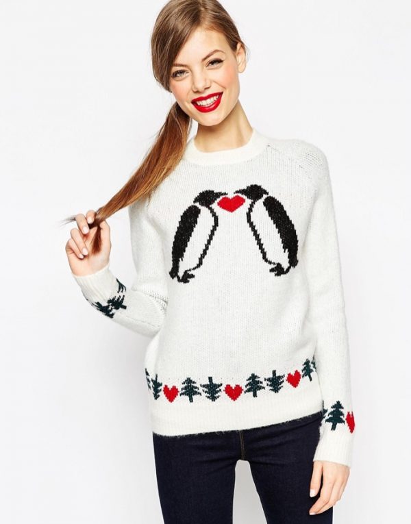 Kate Hudson Style: ASOS Penguin Christmas Sweater