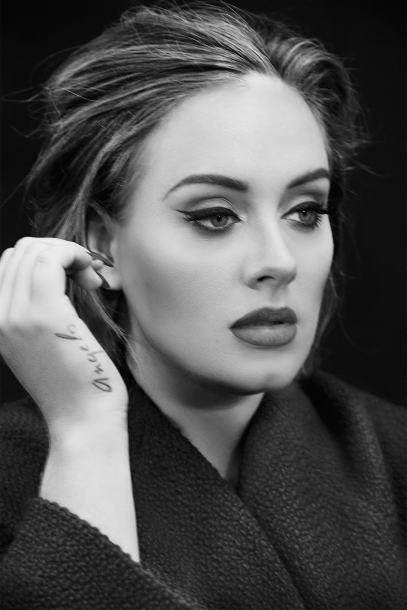 Adele poses for Time Magazine