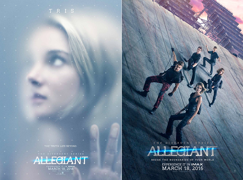 Shailene Woodley Gets Her Closeup in 'Allegiant' Posters