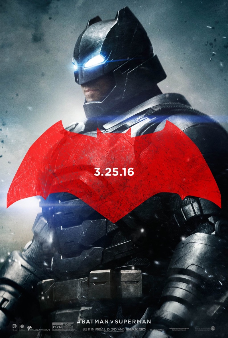 Batman v Superman Movie Poster