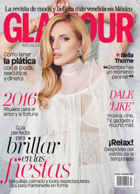 Bella Thorne Glamour Mexico December 2015 Photoshoot