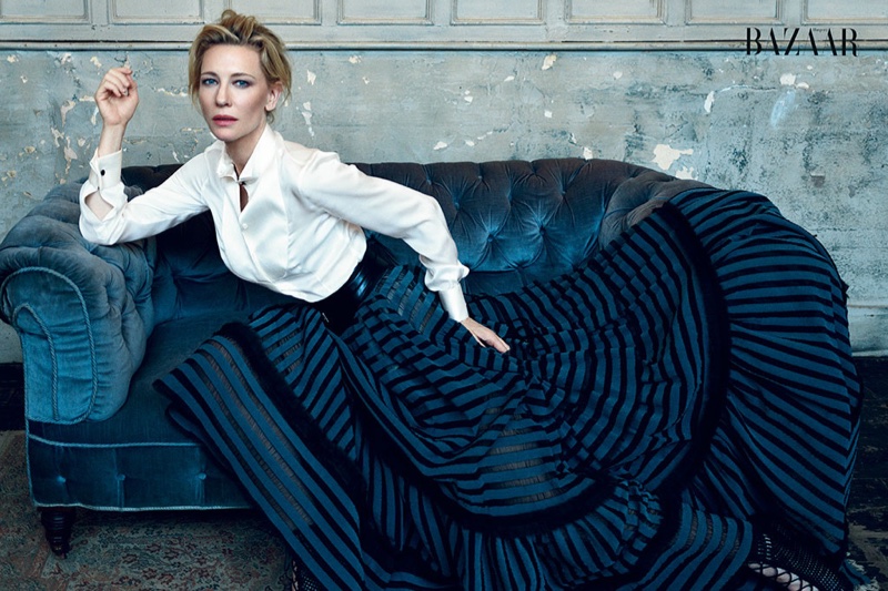 Cate Blanchett reveals to the magazine that she plans on taking a break from acting in 2016