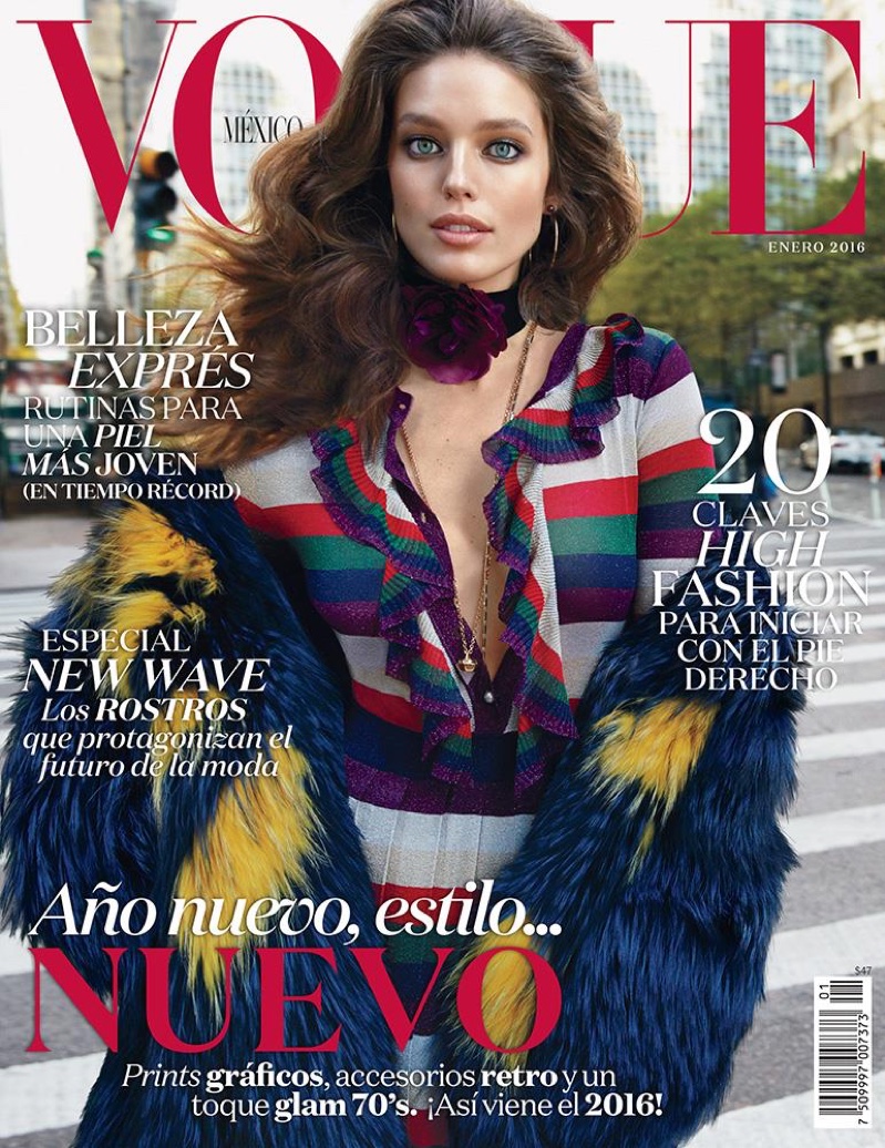 Emily DiDonato on Vogue Mexico January 2016 cover