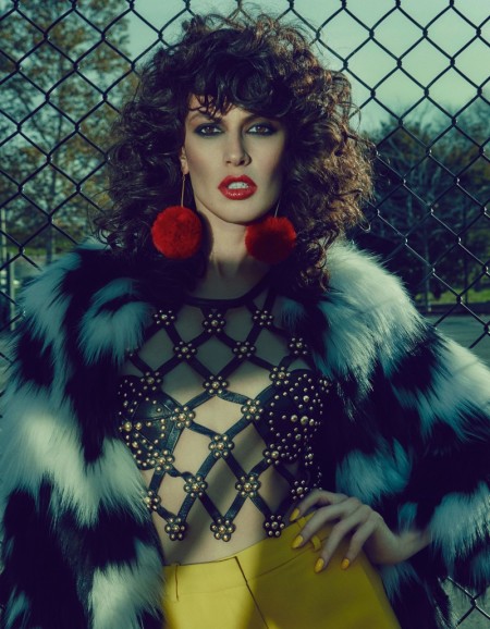 Fur Style Gets Sultry in Bazaar Kazakhstan Editorial Fur Style Gets Sultry in Bazaar Kazakhstan Editorial