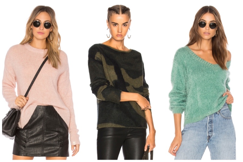 Fuzzy Sweaters for Women