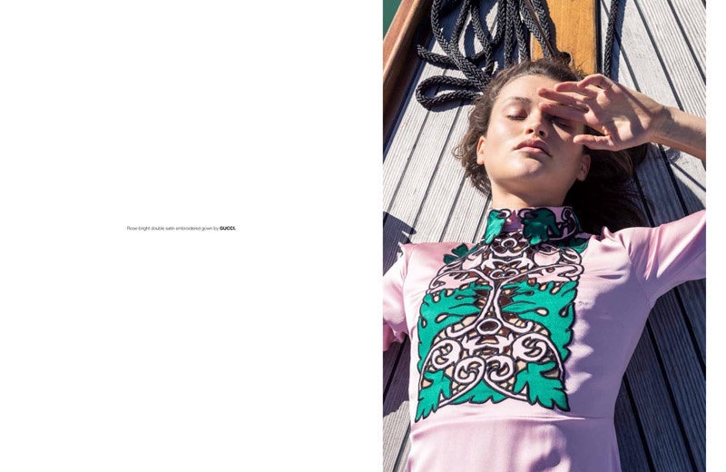 Chloe Lecareux stars in the latest issue Sorbet Magazine