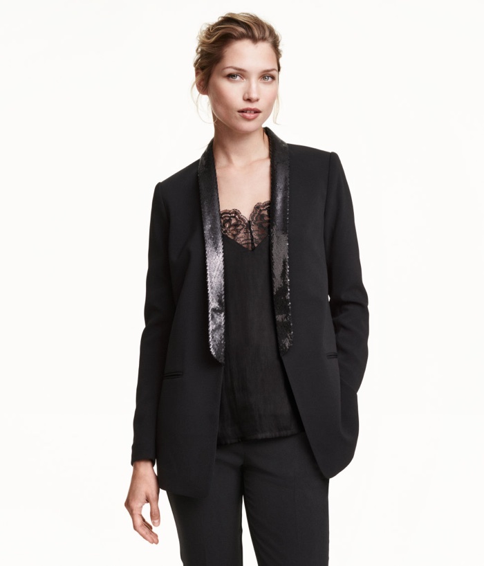 h&m tuxedo jacket