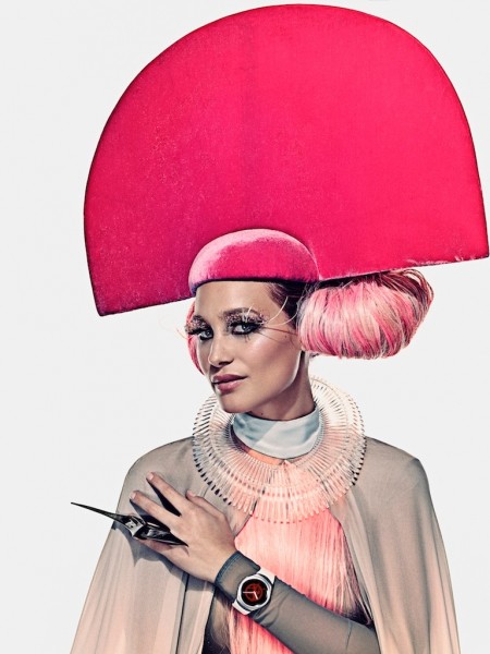 Hannah Davis Wears ‘The Hunger Games’ Fashion for Capitol Couture Hannah Davis Wears ‘The Hunger Games’ Fashion for Capitol Couture