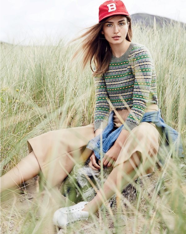 Andreea Diaconu Models Cozy Winter Looks from J. Crew – Fashion Gone Rogue