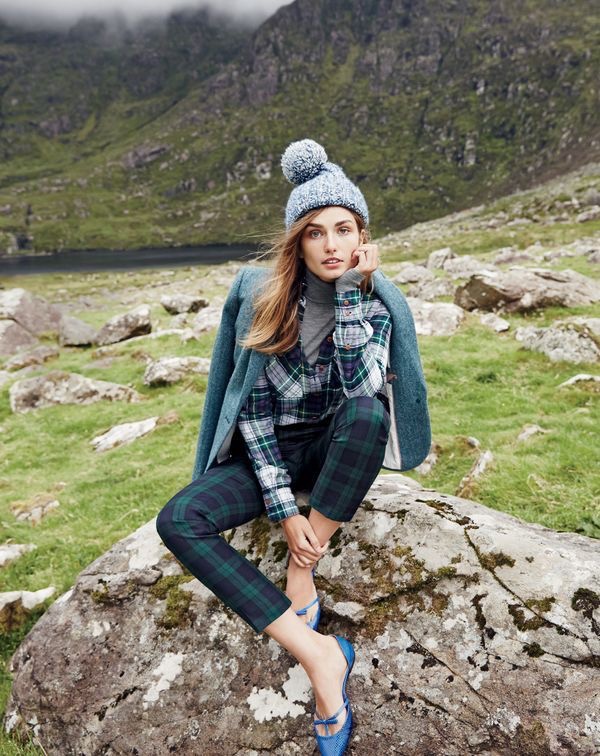 J. Crew shows how to do winter layering with its December 2015 style guide