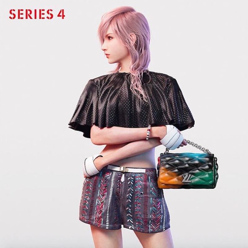 Louis Vuitton features Final Fantasy character Lightning in spring 2016 campaign