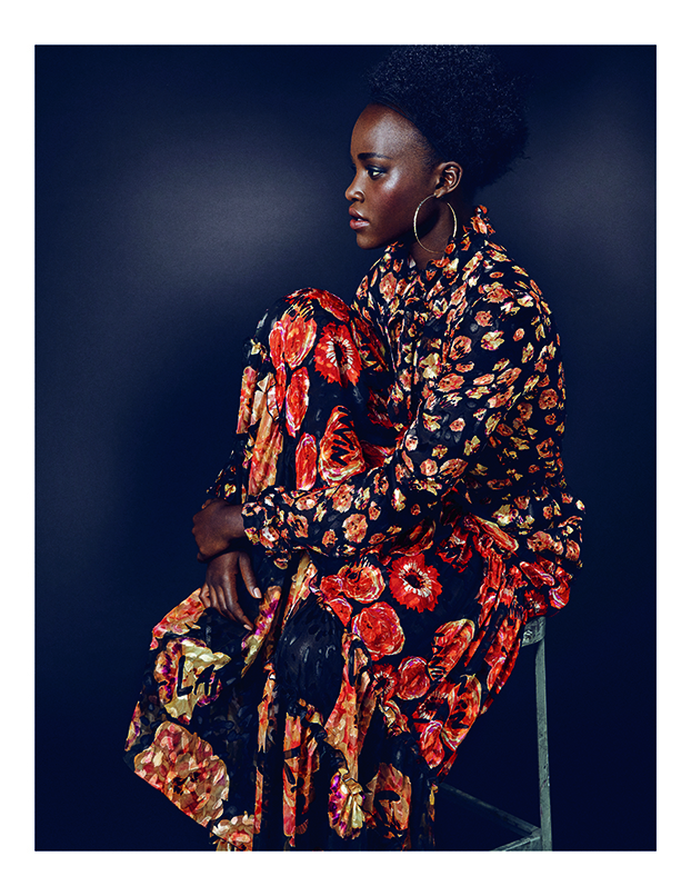 Lupita Nyong'o opens up to the magazine about her Star Wars role