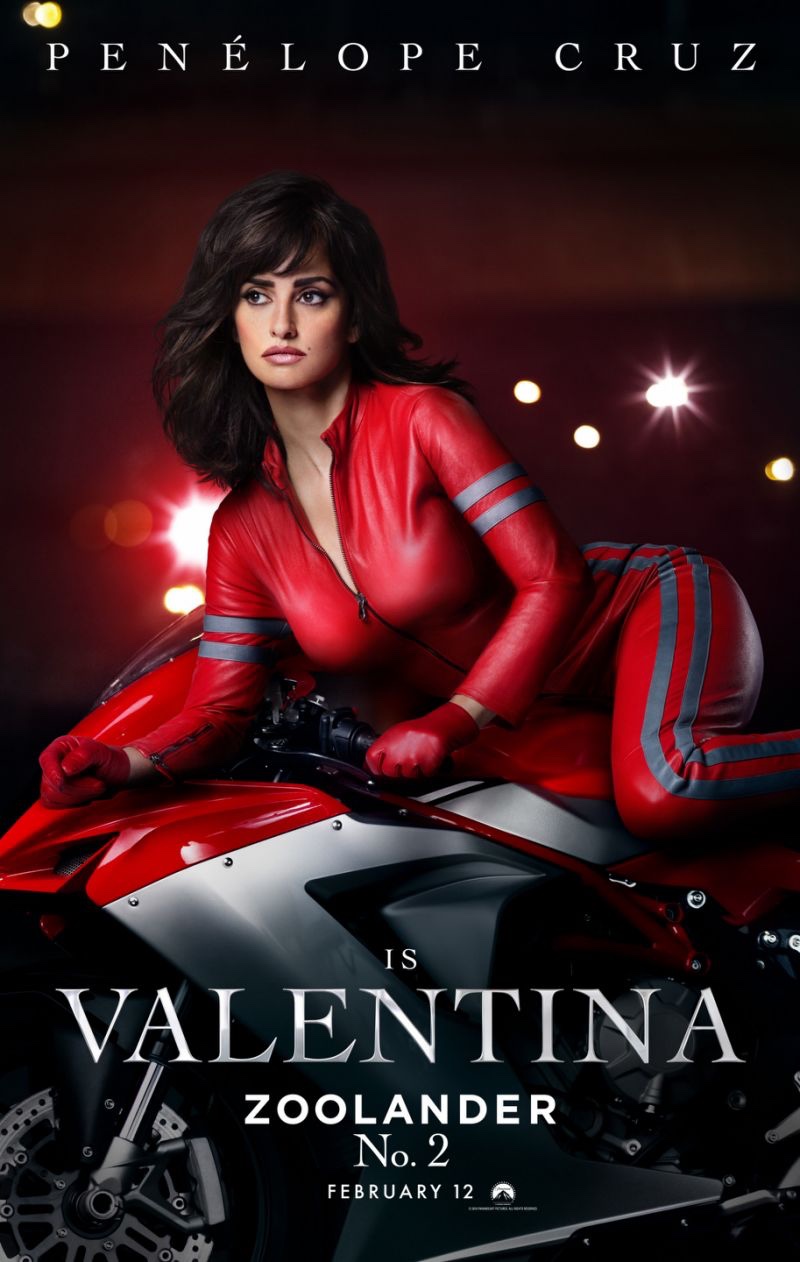 Penelope Cruz as Valentina on Zoolander 2 poster