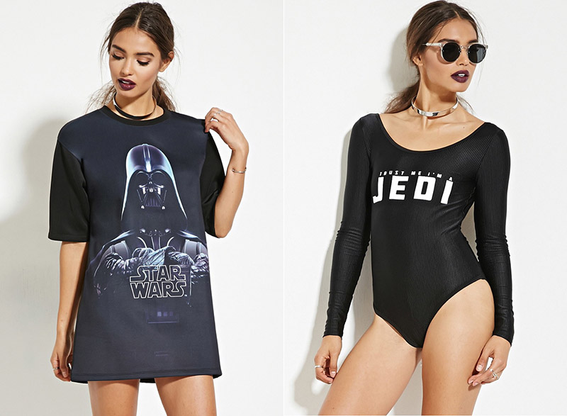 Forever 21 & Star Wars collaborate on contemporary clothing collection
