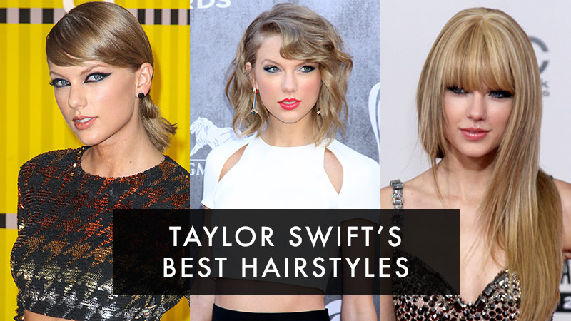 Taylor Swift Hair: Taylor Swift with Long & Short Hair