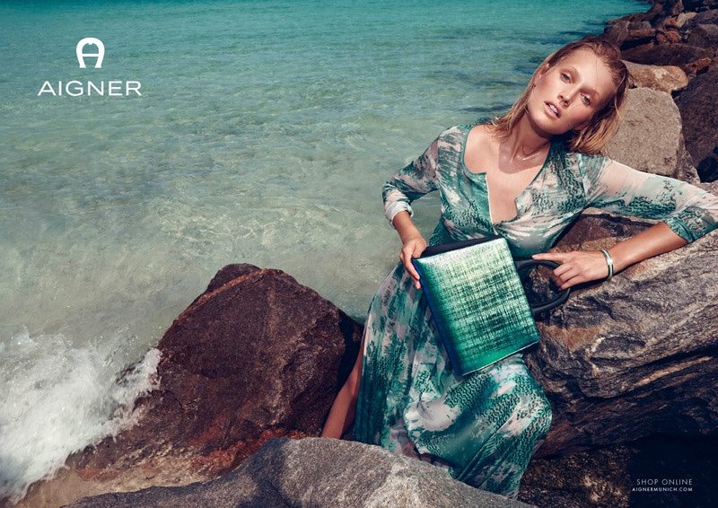 Toni Garrn stars in Aigner's spring-summer 2016 campaign
