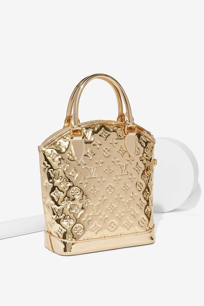 LOUIS VUITTON Vintage Monogram LockIt Handbag