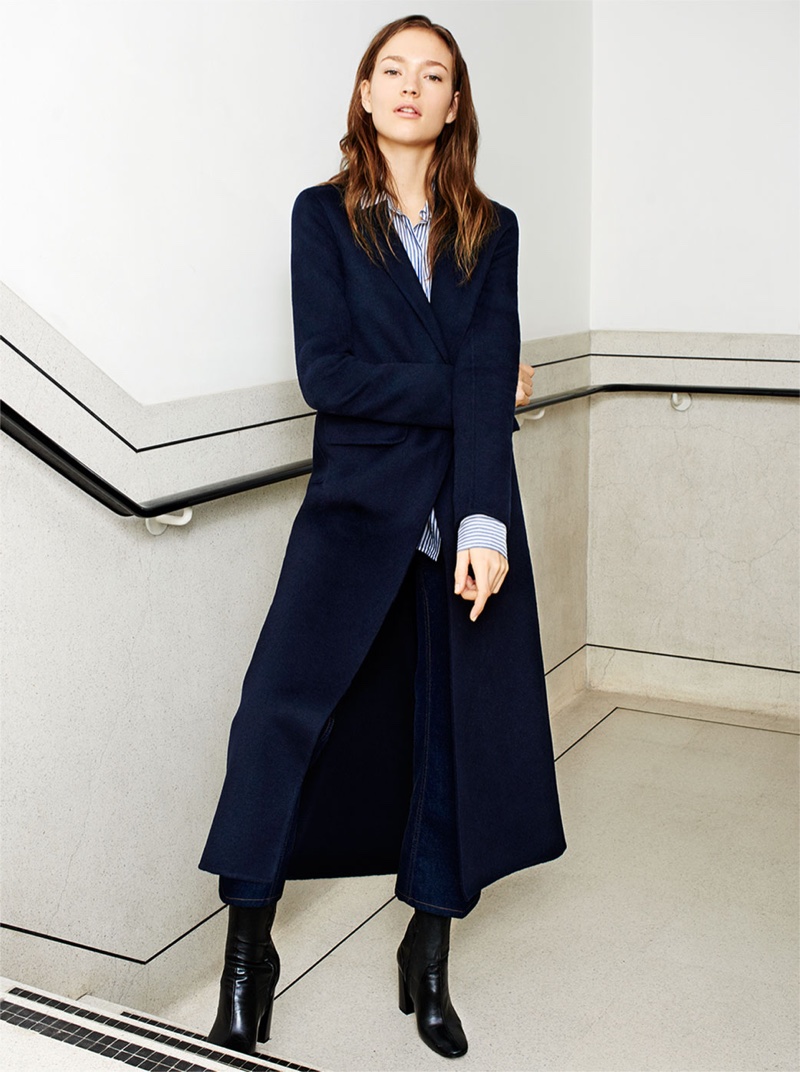 zara long coats