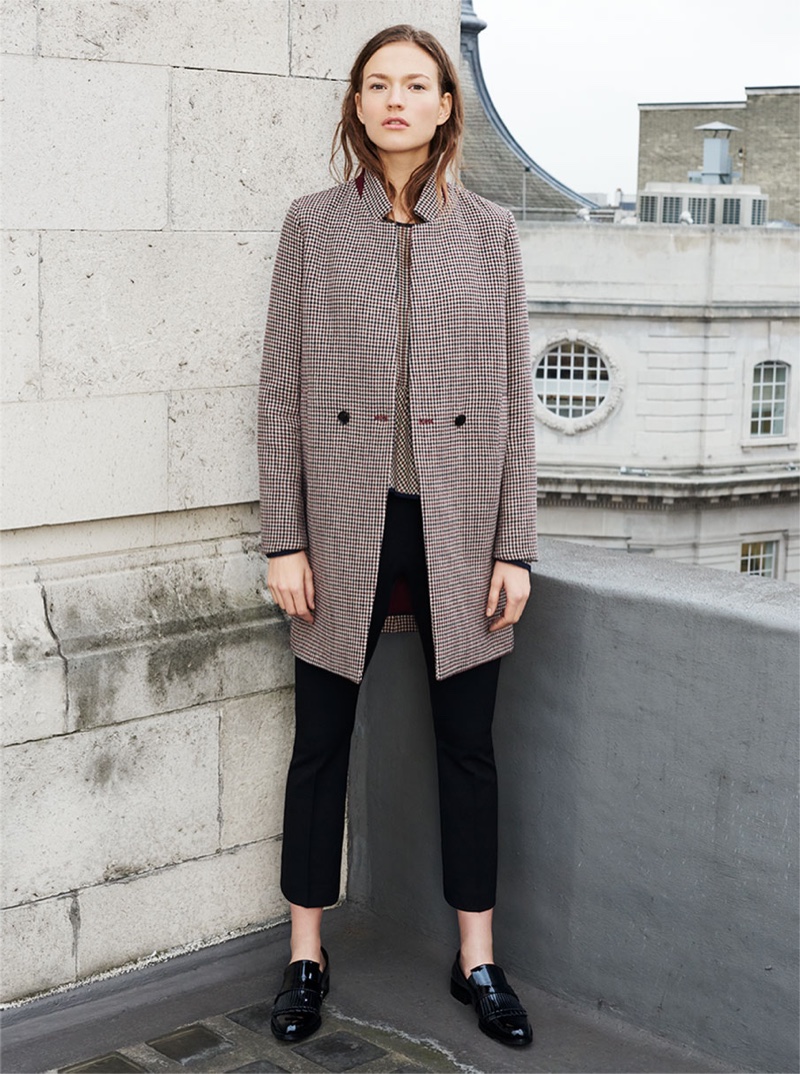 Zara Winter 2015 Coats Lookbook