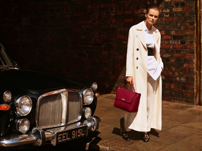 Bally's spring 2016 campaign was photographed on the streets of London