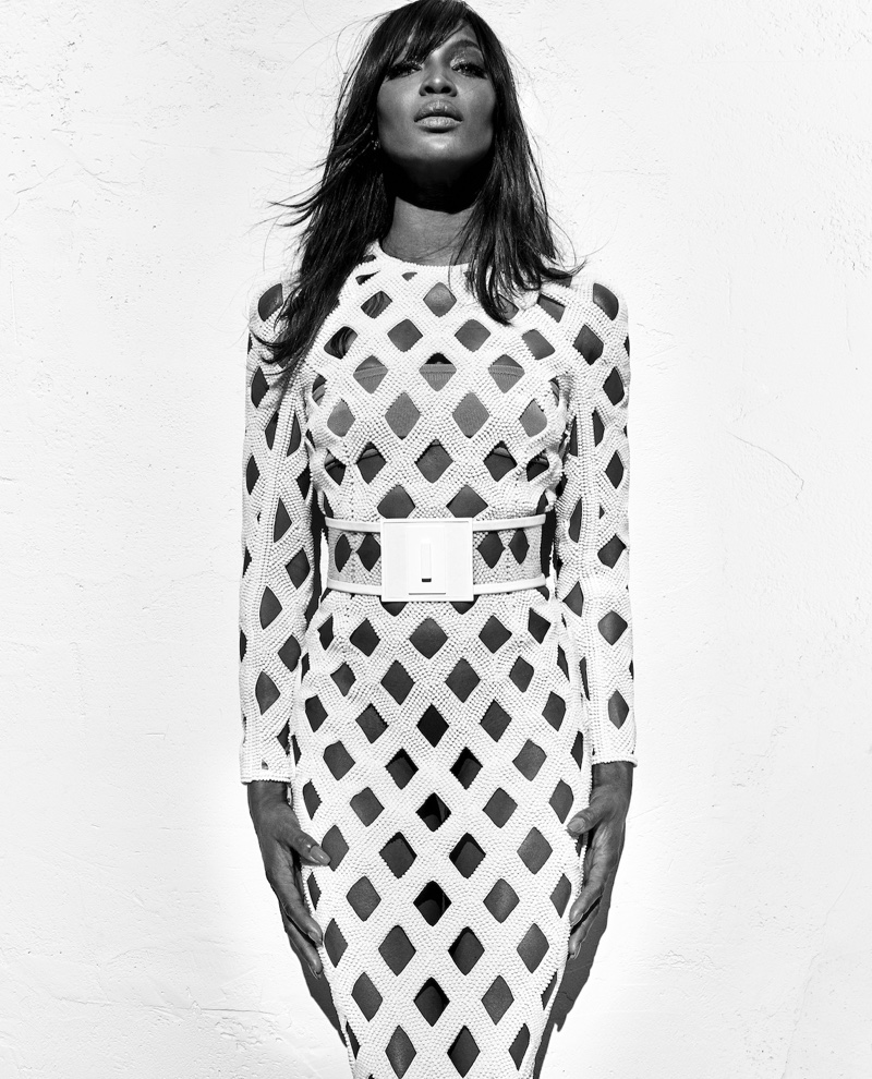 Naomi Campbell stars in Balmain's spring 2016 campaign