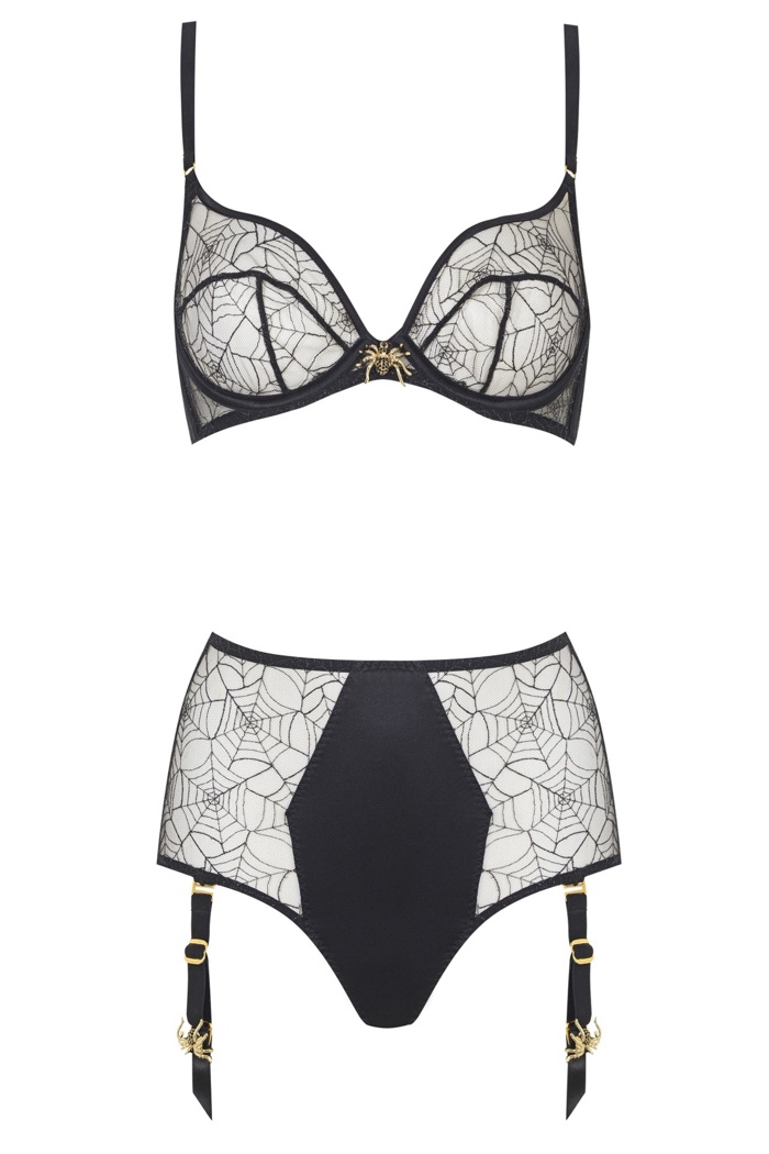 Charlotte Olympia x Agent Provocateur Caught in Charlotte's Web Lingerie Set