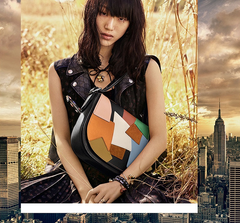 Sora Choi stars in Coach's spring-summer 2016 campaign