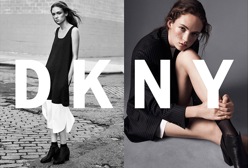 An image from DKNY's spring 2016 campaign