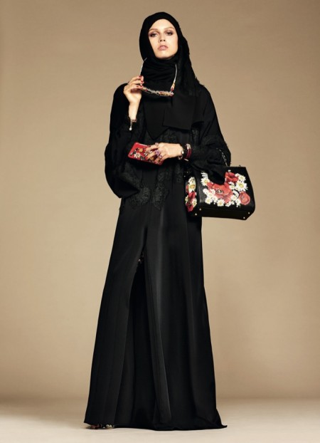 Dolce & Gabbana Creates First Hijab & Abaya Collection