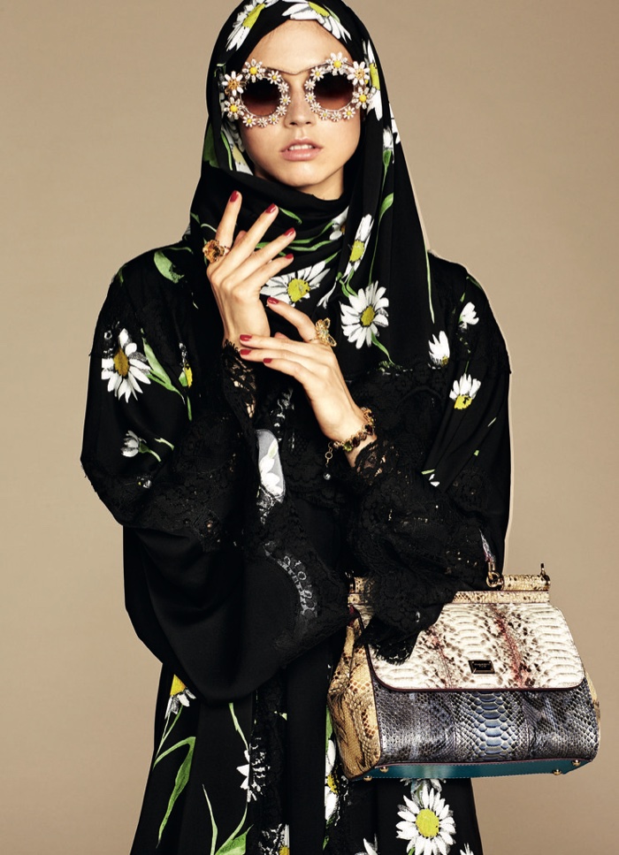 Dolce & Gabbana Creates First Hijab & Abaya Collection