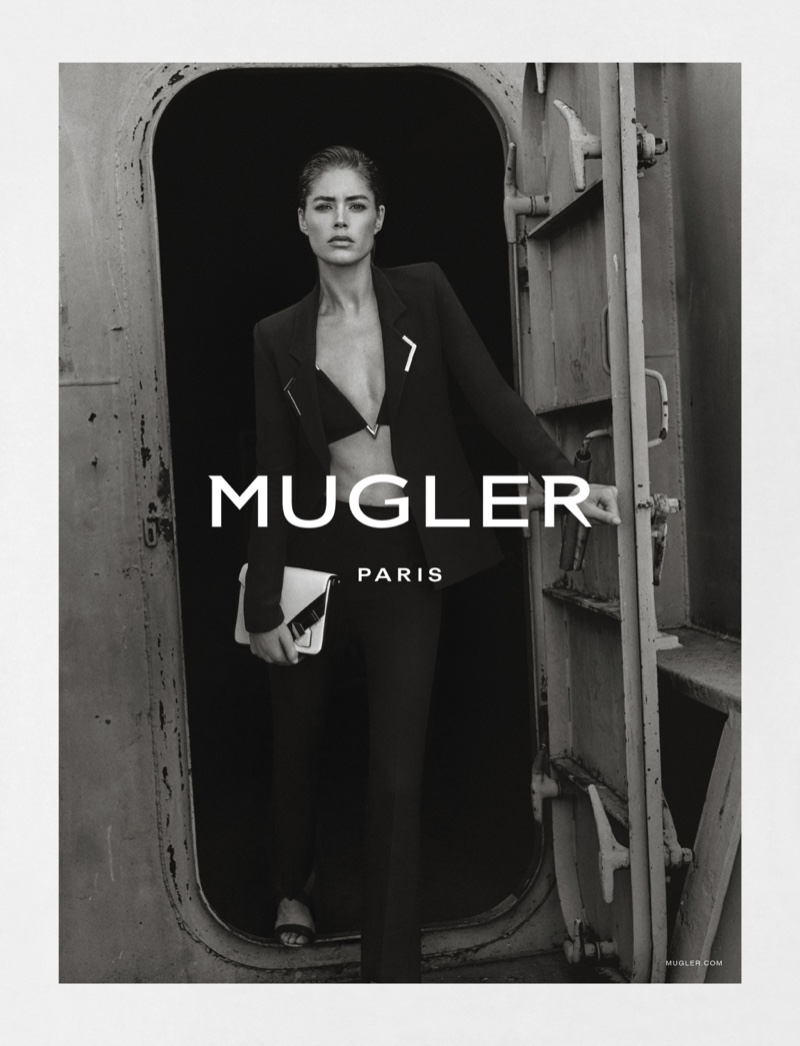 Doutzen Kroes fronts Mugler's spring-summer 2016 campaign