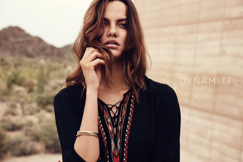 Barbara Fialho stars in Dynamite's spring-summer 2016 campaign