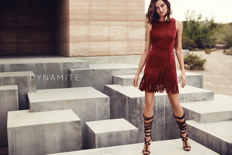 Barbara Fialho stars in Dynamite's spring-summer 2016 campaign