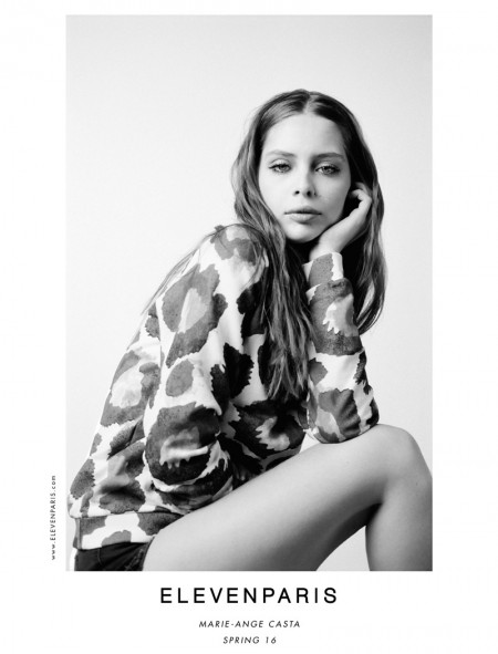 ELEVENPARIS Taps Actress Marie-Ange Casta for Spring 2016 Campaign ELEVENPARIS Taps Actress Marie-Ange Casta for Spring 2016 Campaign