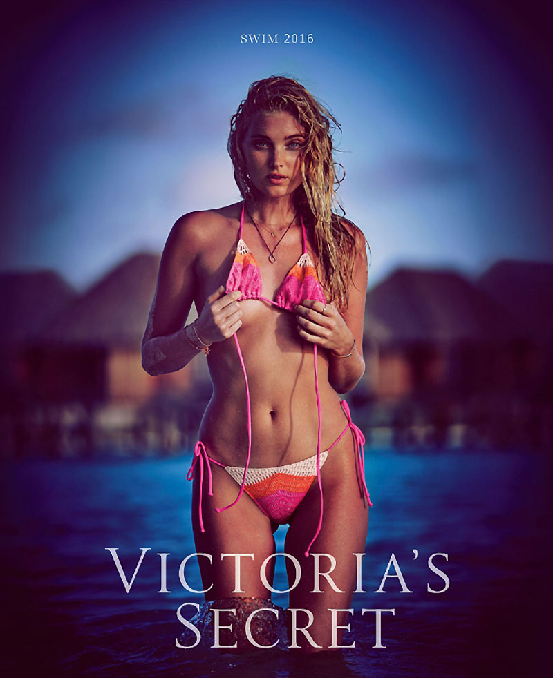 Elsa Hosk on Victoria's Secret Swim 2016 Part 1 Catalog