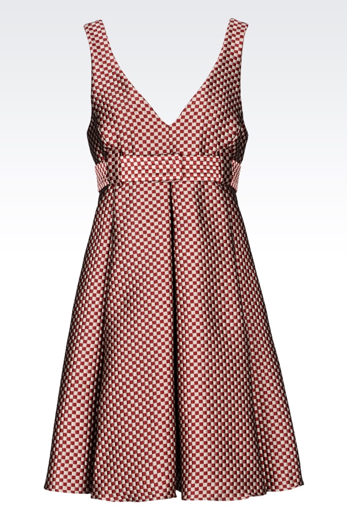 Emporio Armani Jacquard Mini Dress