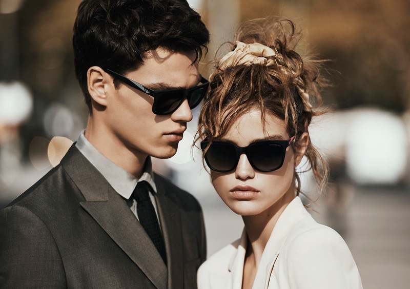 Emporio Armani spotlights its spring 2016 eyewear selection