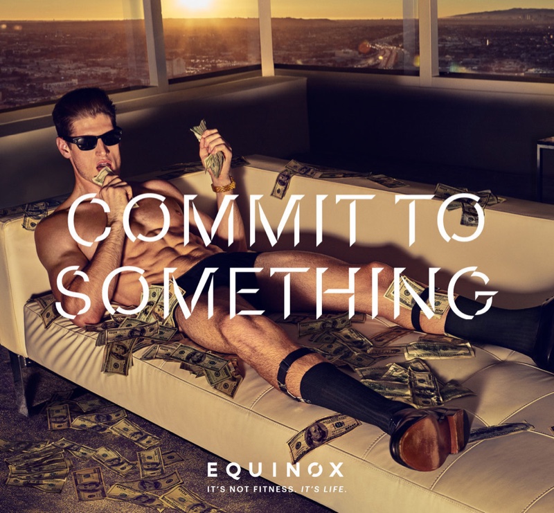 An image from Equinox's 2016 campaign photographed by Steven Klein