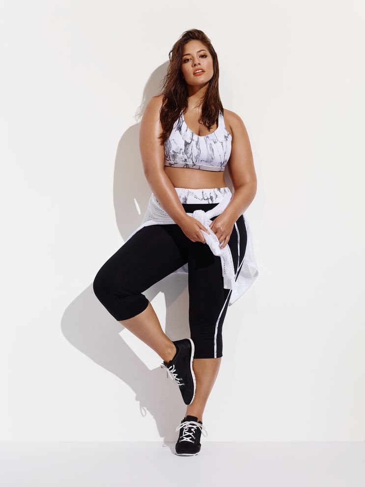 Ashley Graham for Forever 21 plus size activewear