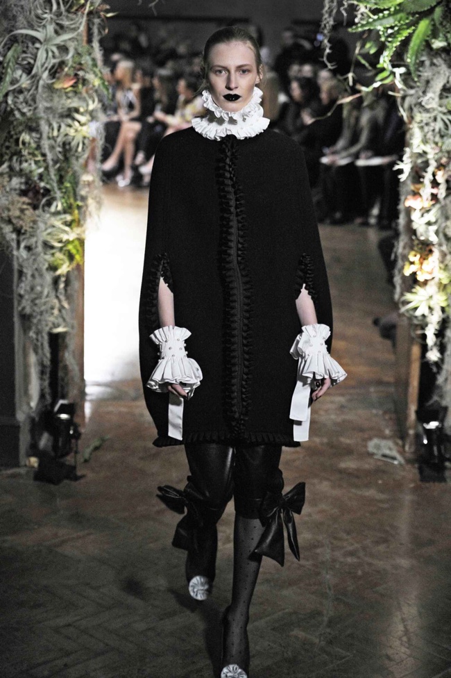 A look from Giles winter 2015 collection