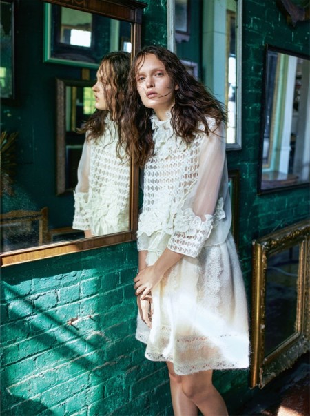 The New Gothic: Grazia Italy Embraces Dark & Romantic Fashions