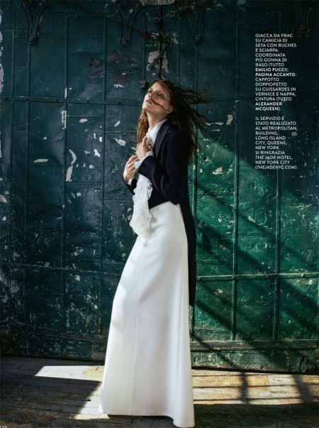 The New Gothic: Grazia Italy Embraces Dark & Romantic Fashions