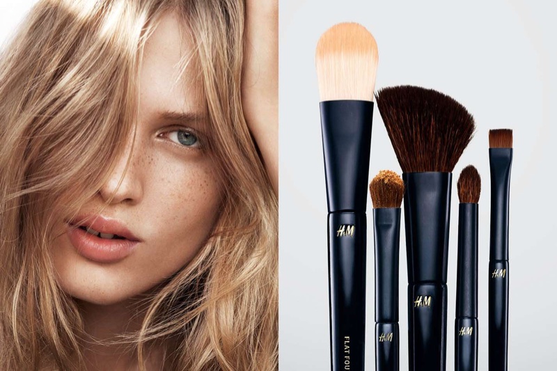 MAKEUP BRUSHES: H&M Beauty Eyeshadow Brush and Foundation Brush