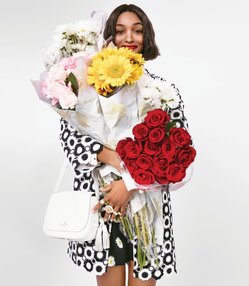 Jourdan Dunn stars in Kate Spade's spring-summer 2016 campaign